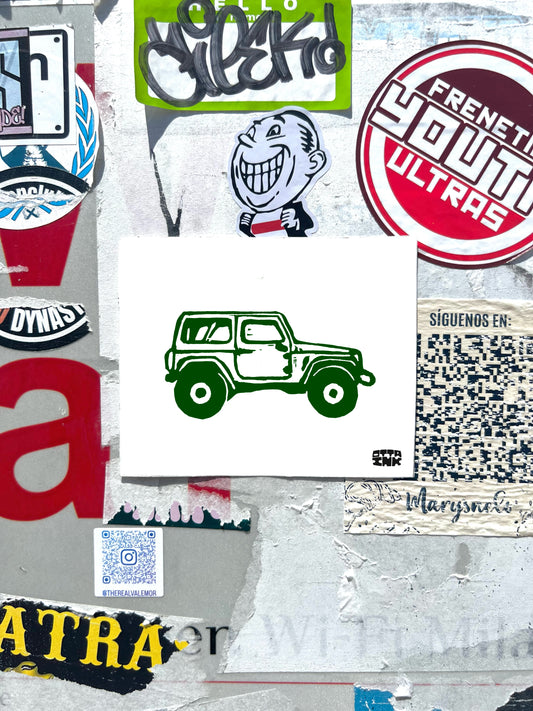 Forest Rover - A5 Handmade Print