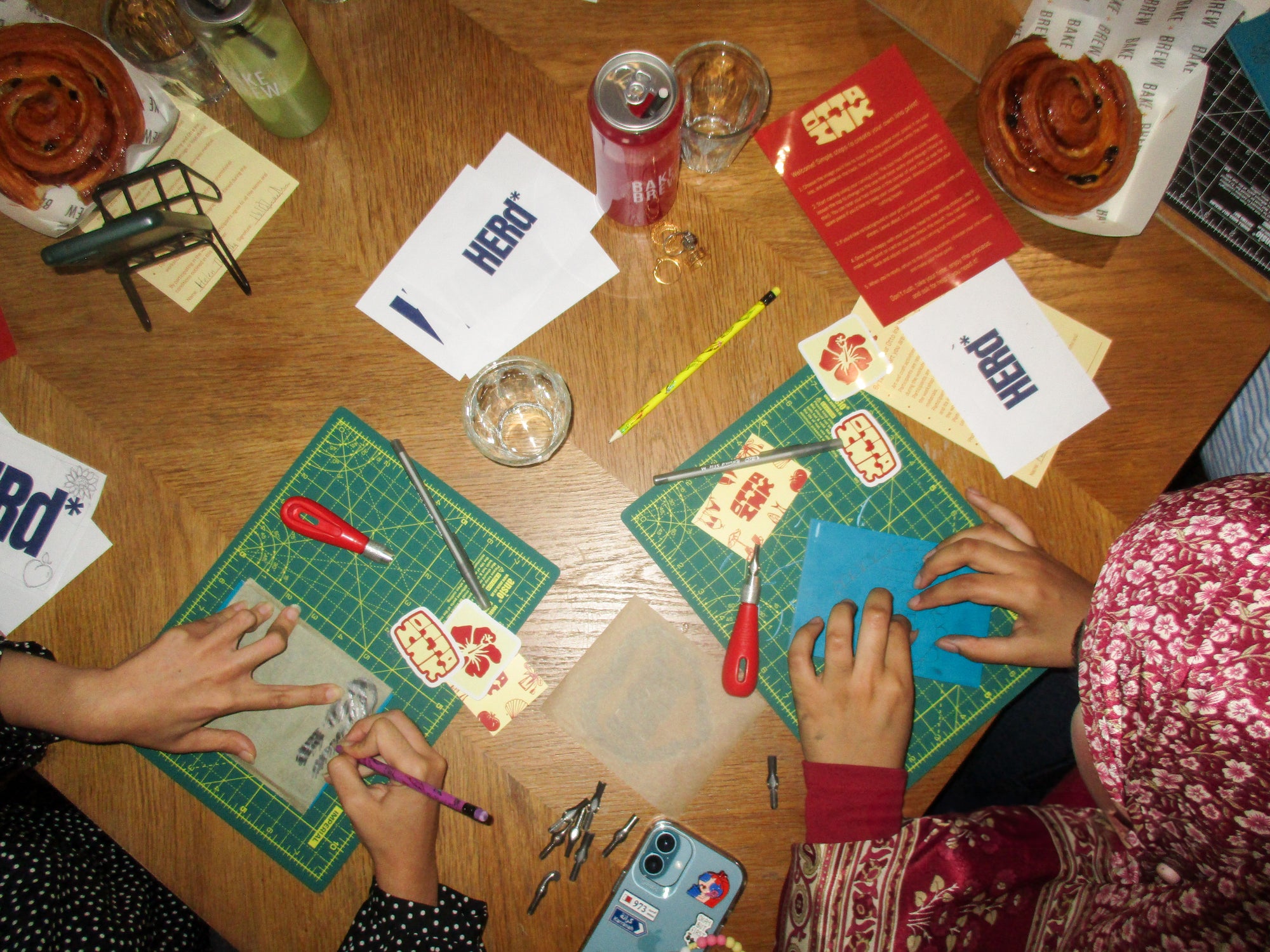 Lino Printing Workshop Friday 10th October
