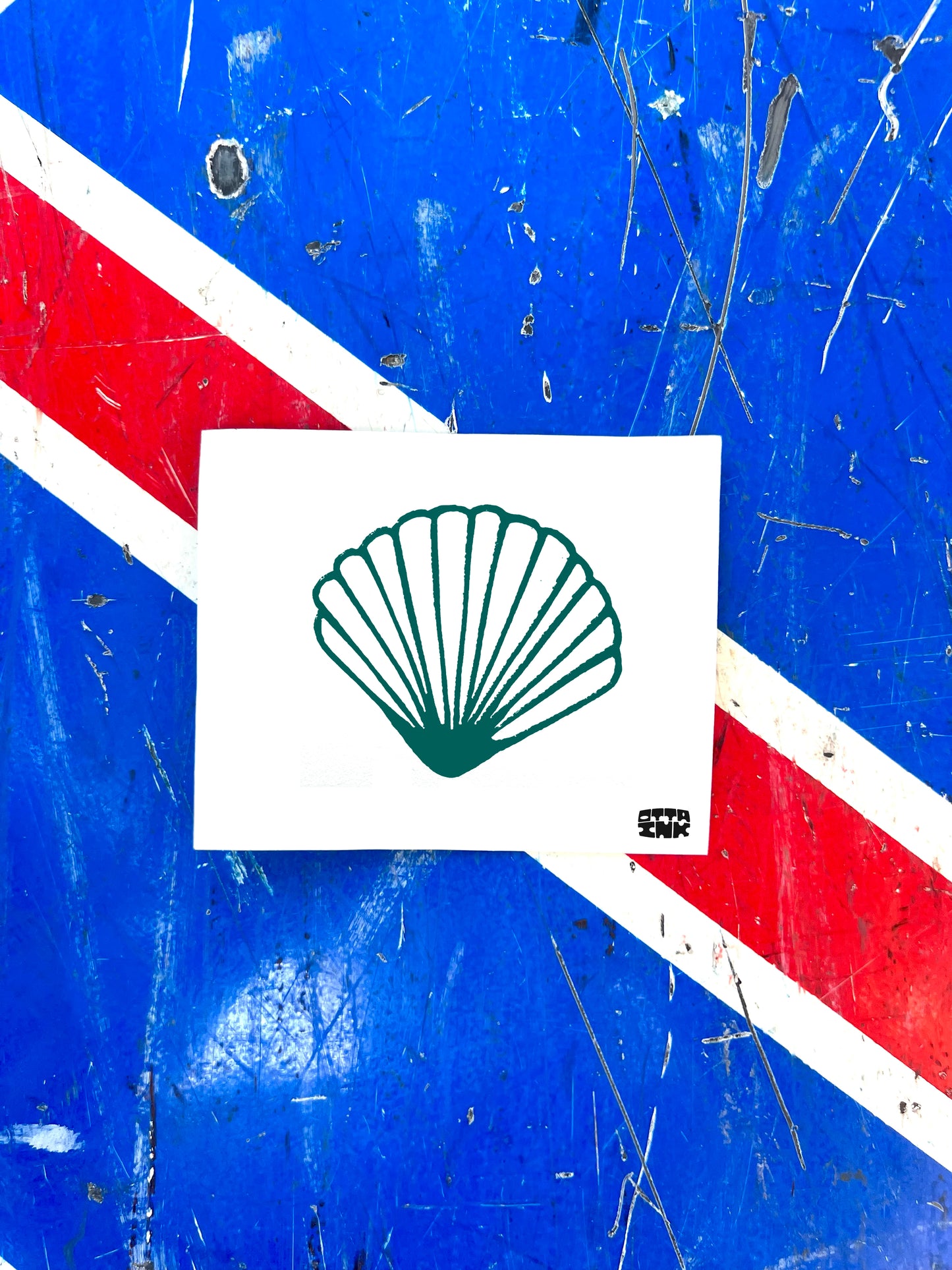 Sandy Souvenir - A5 Handmade Print